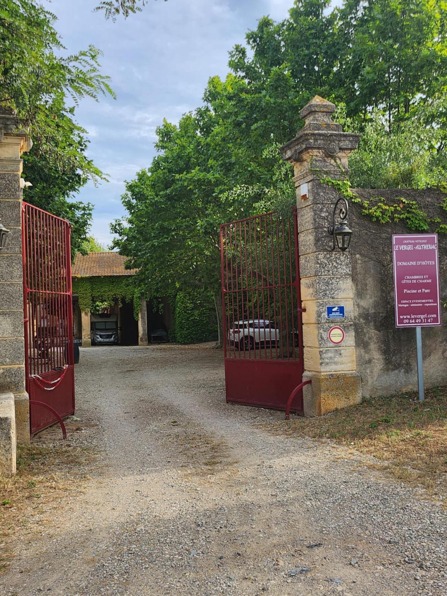Chateau Le Vergel Authenac Ginestas Exterior foto